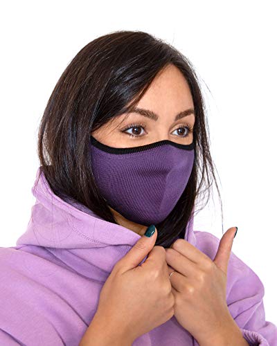 Relaxsan UNIMA [Pflaume] – Höflichkeitsband - leichtes und atmungsaktives Dryarn-Garn und silbernes X-Static-Garn - waschbares wiederverwendbar von Relaxsan