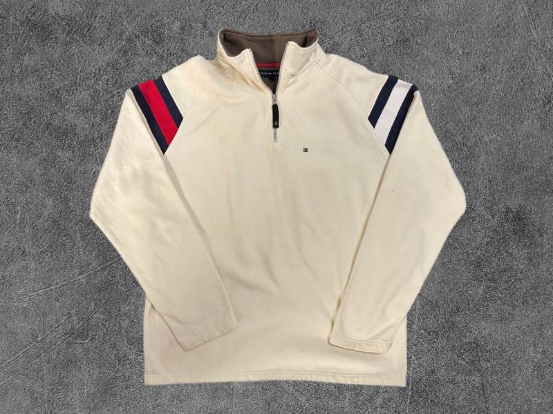 Rare Vintage Tommy Hilfiger Half Zipper von ReleaseVintageShop