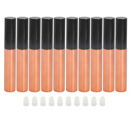10pcs 10 ml leerer Mascara -Röhrchen | Nachfüllbare DIY mit sehr feiner Pinsel | Für Mascara/Lip Gloss/Eye Brauenbehandlung | Leck - Proof Design von Reliant Jazzy