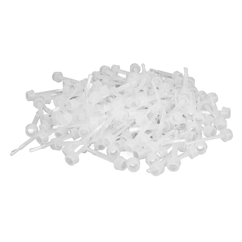 200pcs Nail Polish Replacement Brush | Soft Brush Head for Dip Powder/Base/Top Coat | Sturdy Synthetic Nail Art Tool for Home & Salon Use von Reliant Jazzy