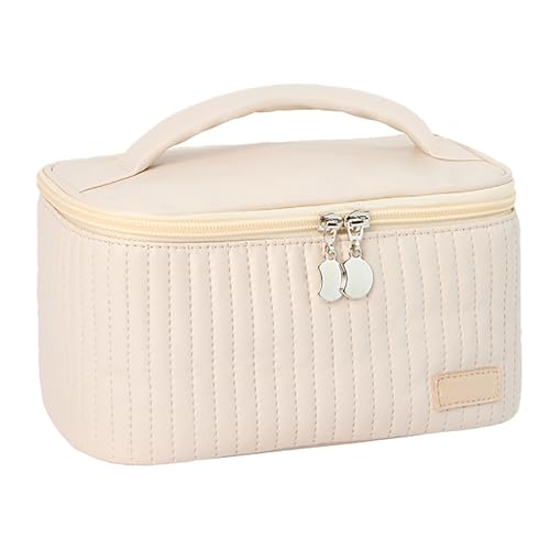 Large Capacity Makeup Bag | Wet Dry Separation PU Cosmetic Organizer for Skincare/Travel/Business | - Toiletry Bag 16 x 13 x 22.5cm Large Capacity Makeup Bag | Wet Dry Separation PU Cosmetic Organizer for Skincare/Travel/Business | - Toiletry Bag 16 x 13 x 22.5cm von Reliant Jazzy