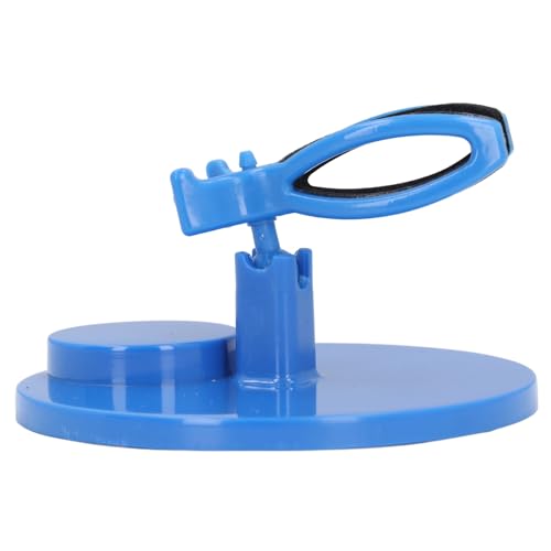 Leak - Proof Nail Polish Holder | Adjustable Clamp & Tilt Function for Polish/Glue Bottles/Model Paint | Convenient Nail Art Tool with Neat Design (Blue) von Reliant Jazzy