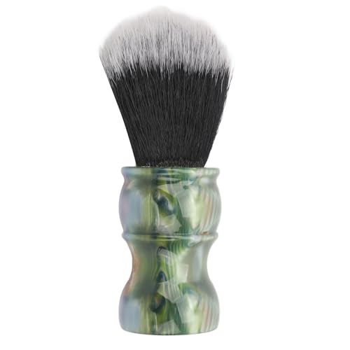 Men ' s Shaving Brush | Soft Fibers for Cream Bubbling & Comfortable Shave | Synthetic Handle Barber Tool for Beard/Face Care | Thoughtful Present for Dad/Husband von Reliant Jazzy