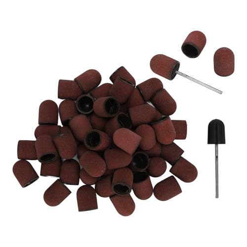 Skilled Nail Polish Tool Kit 50pcs | 180# Grit Sanding Caps for Nails/Glass/Metal | 2pcs Sturdy Sanding Shafts | Easy to Use & Multifunctional Skilled Nail Polish Tool Kit 50pcs | 180# Grit Sanding Caps for Nails/Glass/Metal | 2pcs Sturdy Sanding Shafts | Easy to Use & Multifunctional von Reliant Jazzy