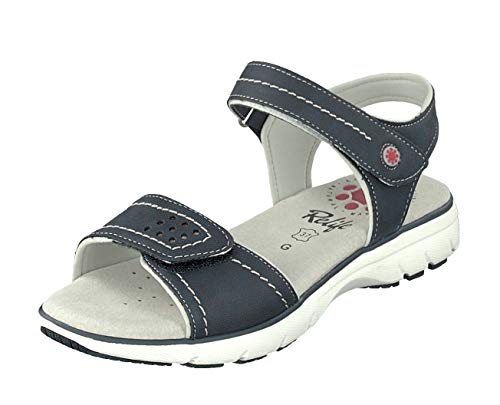 Relife Damen Schuhe Outdoor Sandalen 0717-19702-11 mit Klett in 2 Farben (37 EU, Navy) von Relife