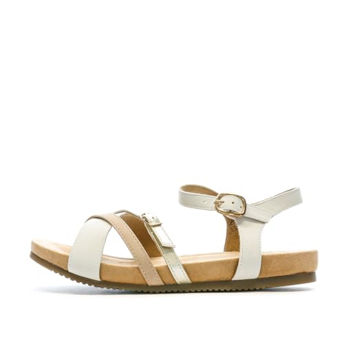 Relife Jillica Damen-Sandalen, Weiß, weiß, 36 EU von Relife