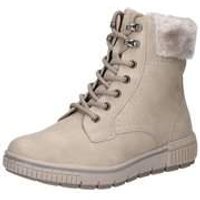 Relife Schnür Boots Damen beige von Relife