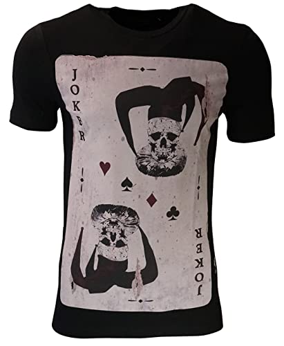 Religion Clothing Herren T-Shirt Joker Card-Schwarz-XXL von Religion