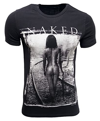 Religion Clothing Herren T-Shirt Naked (M, Jet Black) von Religion