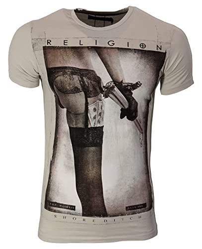 Religion Clothing Herren T-Shirt Stick (Quicksilver, S) von Religion