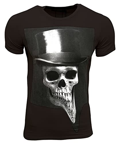 Religion Clothing Herren T-Shirt TOP HAT (L, Jet Black) von Religion