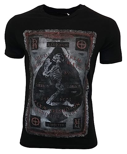 Religion Clothing Herren T-Shirt Tattered-Schwarz-M von Religion