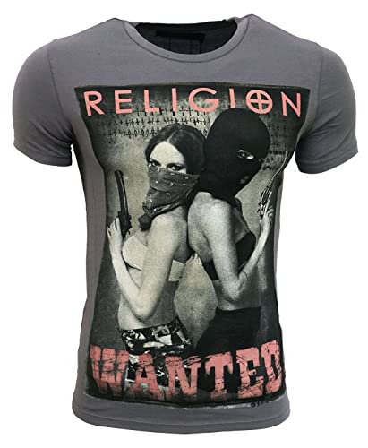 Religion Clothing Herren T-Shirt Wanted (S, Shark) von Religion