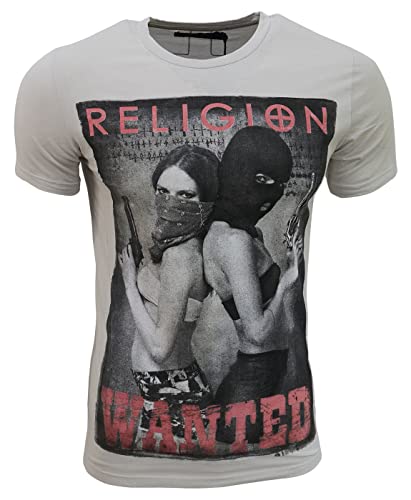 Religion Clothing Herren T-Shirt Wanted (XL, Quicksilver) von Religion