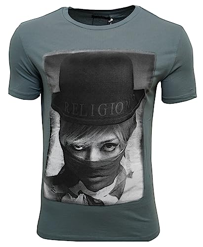 Religion Clothing Herren T-Shirt Wanted 2-Gruen-M von Religion