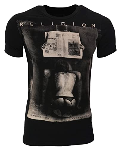 Religion Clothing T-Shirt REL Paper (XL, Jet Black) von Religion