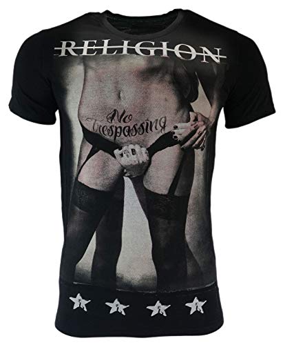 Religion Herren T-Shirt NO TRESPASSING-XL von Religion