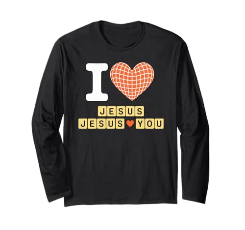 Christliches Sprichwort Ich Liebe Jesus liebt Dich Glaube Frauen Männer Langarmshirt Christliches Sprichwort Ich Liebe Jesus liebt Dich Glaube Frauen Männer Langarmshirt von Religious Bible Verse Gospel Worship Prayer Heart