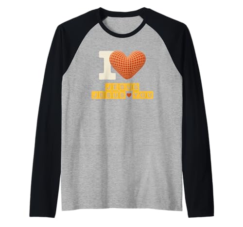 Christliches Sprichwort Ich Liebe Jesus liebt Dich Glaube Frauen Männer Raglan Christliches Sprichwort Ich Liebe Jesus liebt Dich Glaube Frauen Männer Raglan von Religious Bible Verse Gospel Worship Prayer Heart