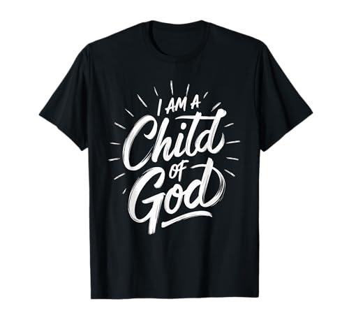 Ich Bin EIN Kind von Gott T-Shirt Godly T-Shirt Christian Faith T-Shirt Ich Bin EIN Kind von Gott T-Shirt Godly T-Shirt Christian Faith T-Shirt von Religious Designs By ShirtZilla