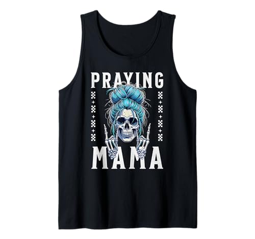 Praying Mama for Christian Religious Mothers and Mom Tank Top von Religious Mama Prays and Praying