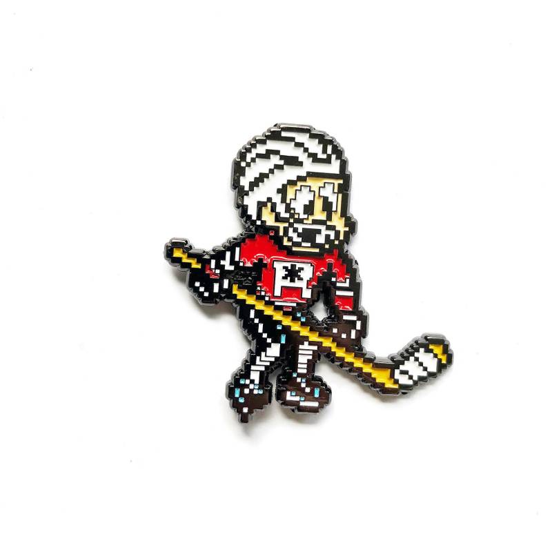 Hockey-Pin - Chicago Hockey 8 Bit Videospiel Black Box Nes Pin Hockeyspieler Hawks Hockey-Pin - Chicago Hockey 8 Bit Videospiel Black Box Nes Pin Hockeyspieler Hawks von RelishBrand