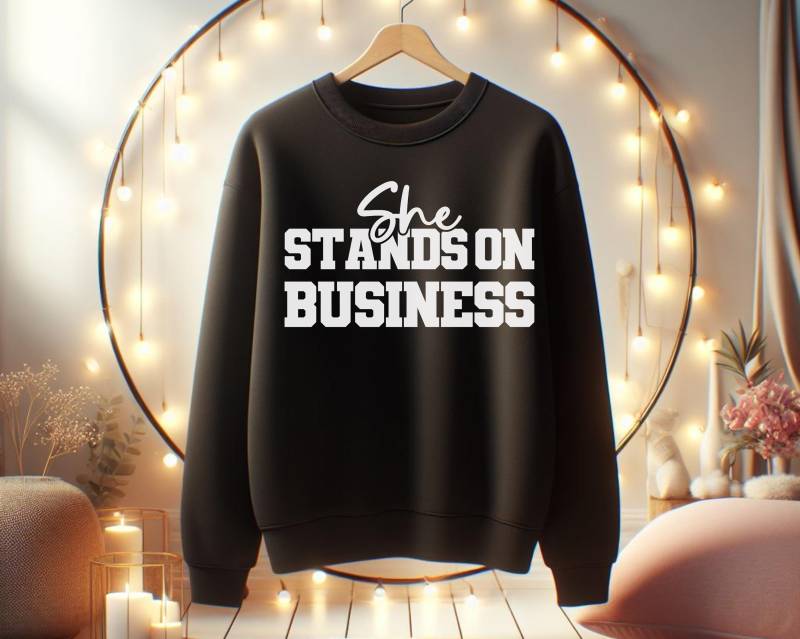 Ceo Sweatshirt, Woman Ceo, Women Motivational Shirt, Entrepreneur, Small Business Owner Gift For Leadership Apparel von RelleFromTheBlog