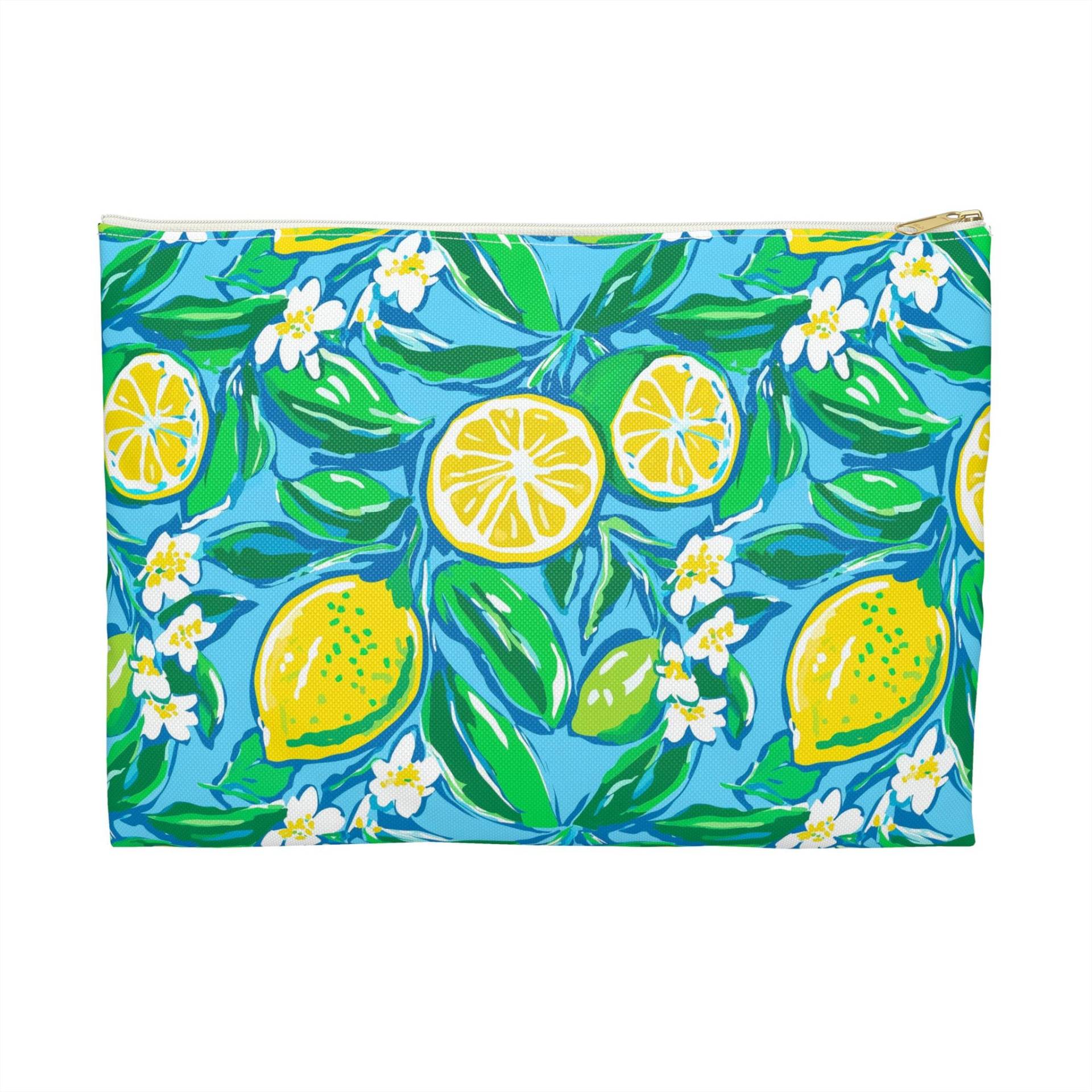Citrus Splash Accessory Pouch von RelleFromTheBlog