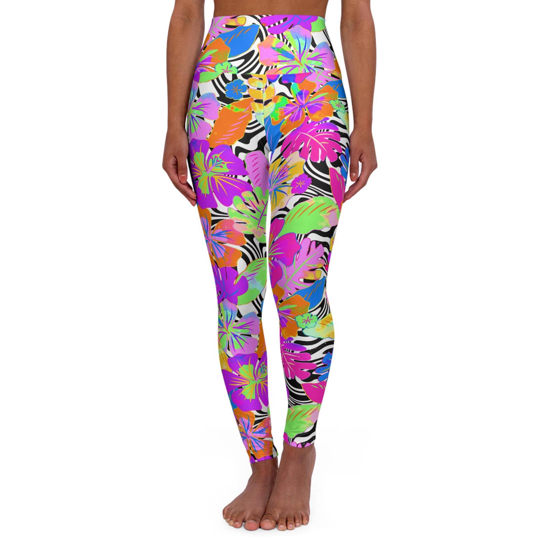 Fueling The Fire High Waisted Yoga Leggings, Yoga, Pants, Womens Women's Clothing, Leggings von RelleFromTheBlog