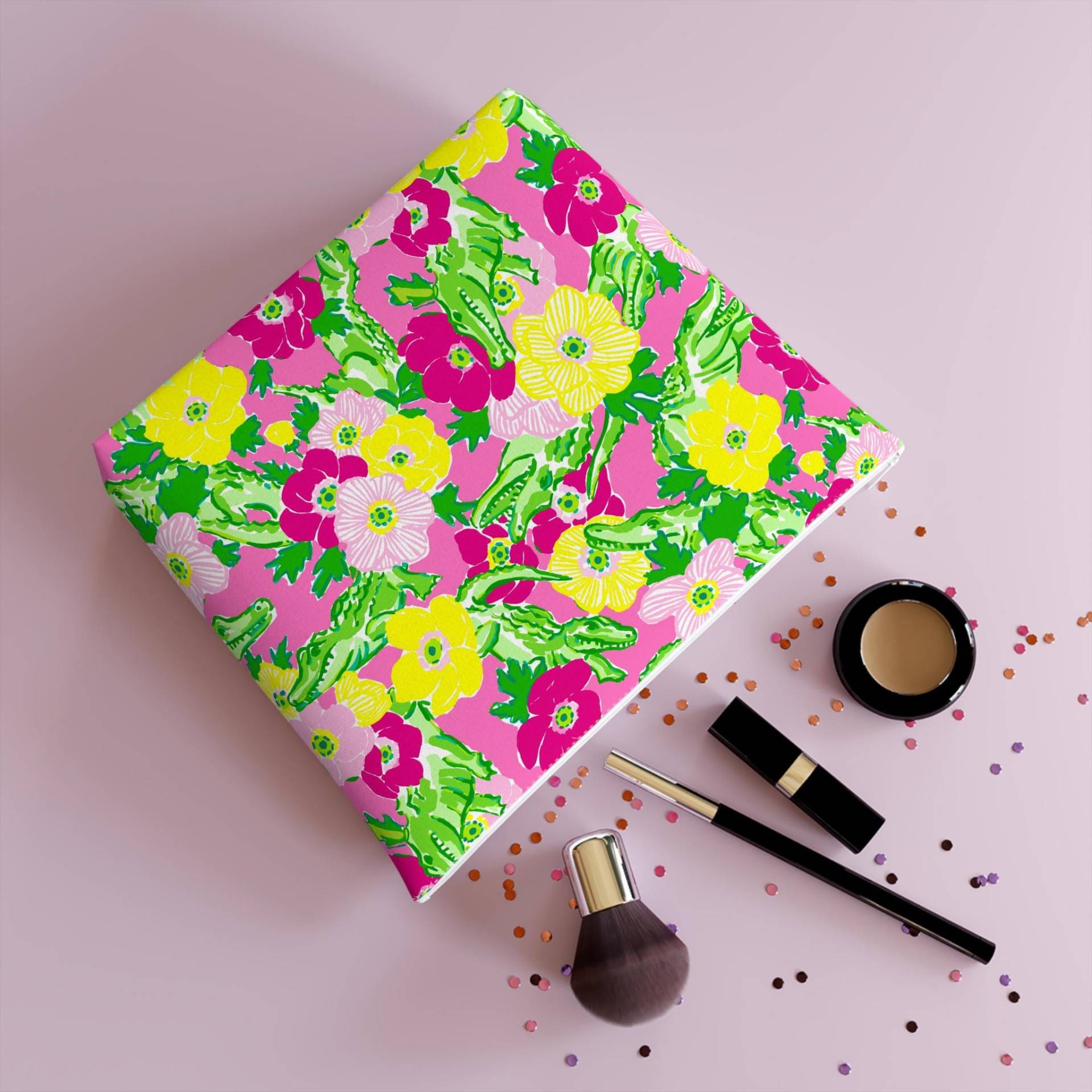 Gator Groove Cosmetic Bag von RelleFromTheBlog