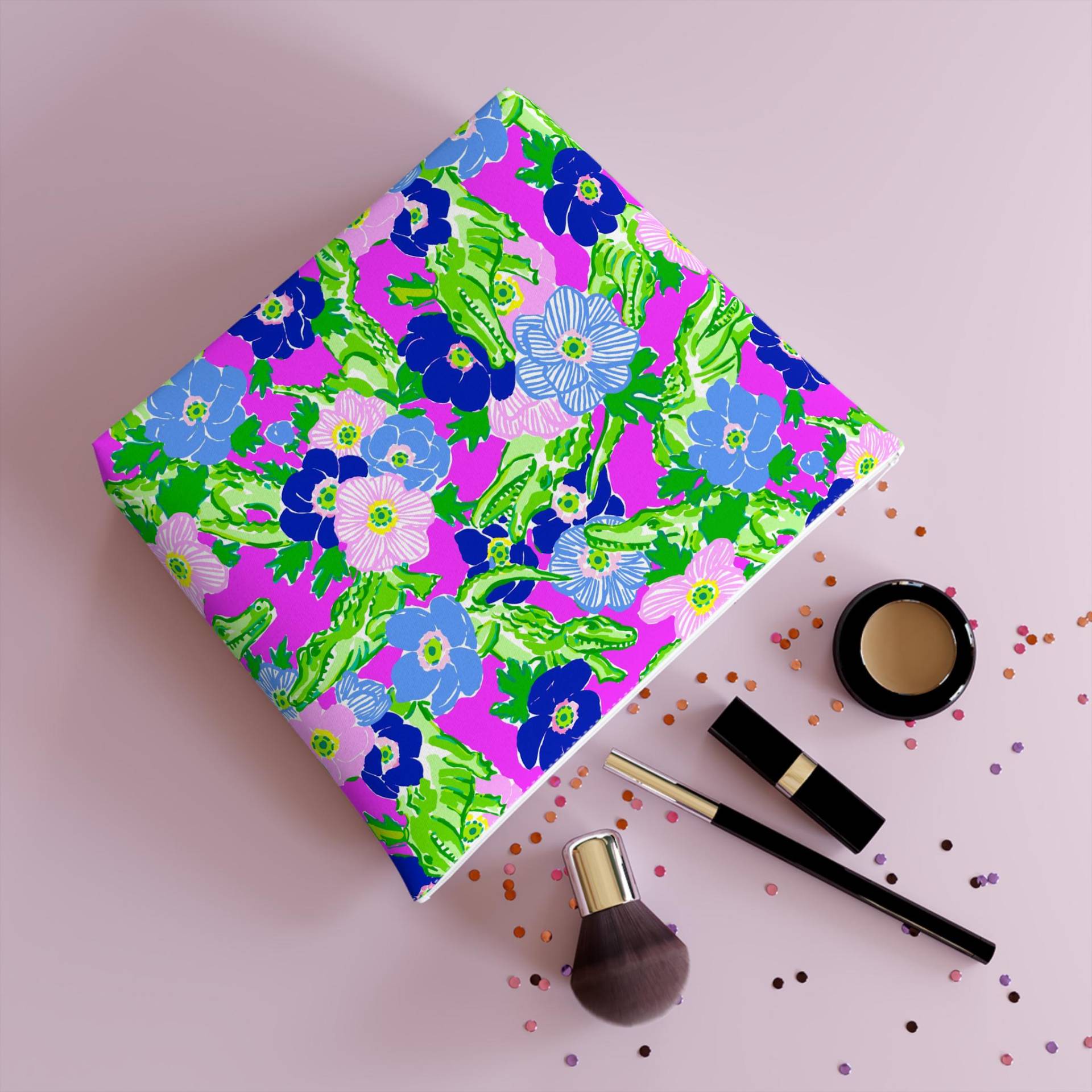 Gator Groove Cosmetic Bag von RelleFromTheBlog