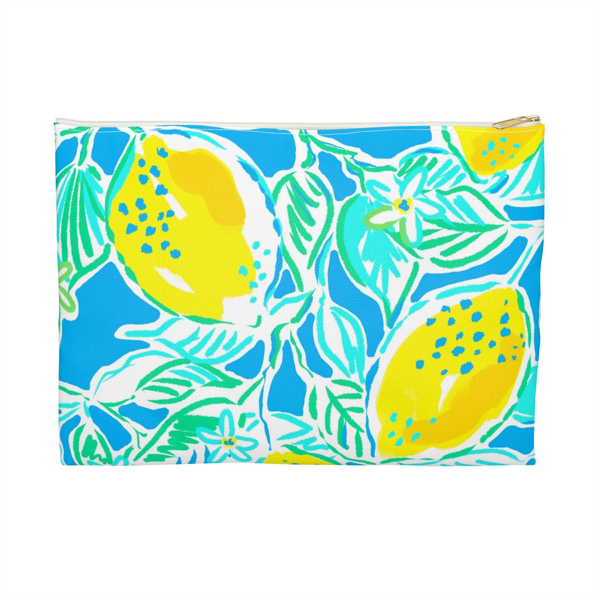 Lemonade Days Accessory Pouch von RelleFromTheBlog