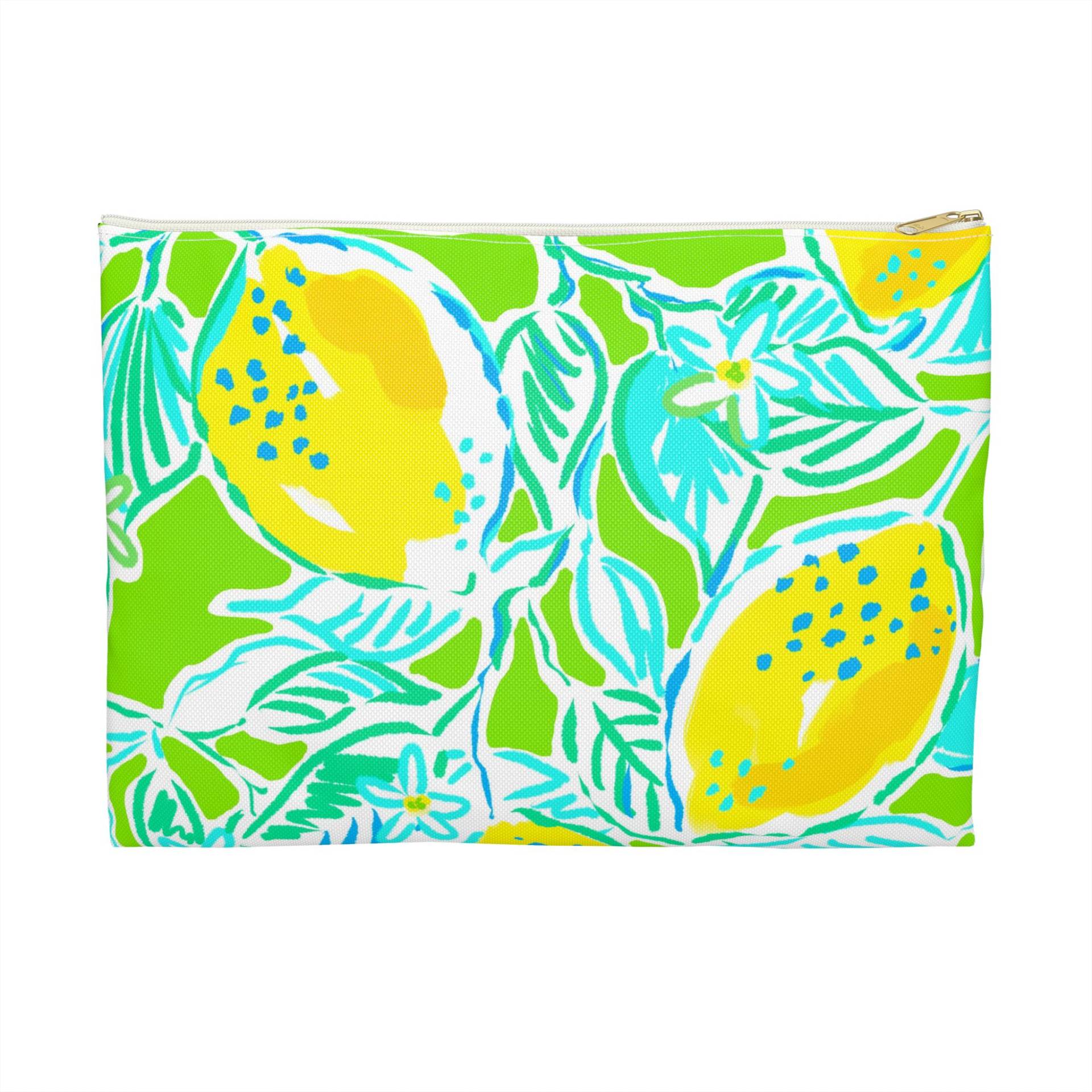 Lemonade Days Accessory Pouch von RelleFromTheBlog