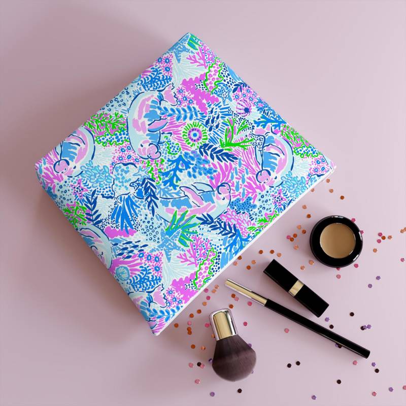 Manatee Paradise Cosmetic Bag von RelleFromTheBlog