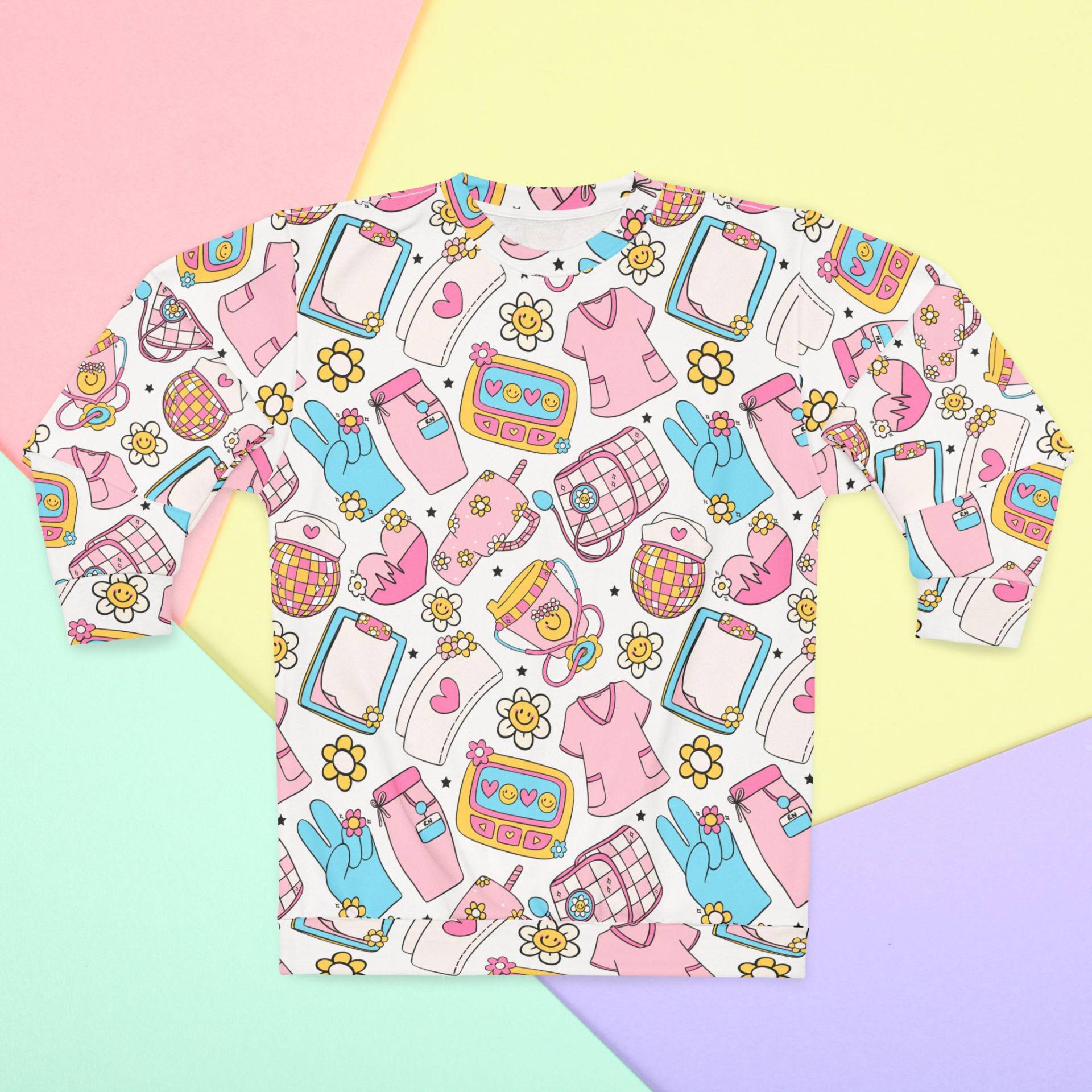 Nurse Sweatshirt, Shirt, Custom Tshirt, Tshirt Women, T-Shirt Design, Graphic Women Gift, Oncology Nurse von RelleFromTheBlog