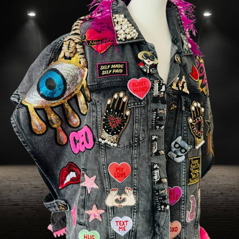 Relle's Ceo Style - Handcrafted Unique Custom Vest von RelleFromTheBlog
