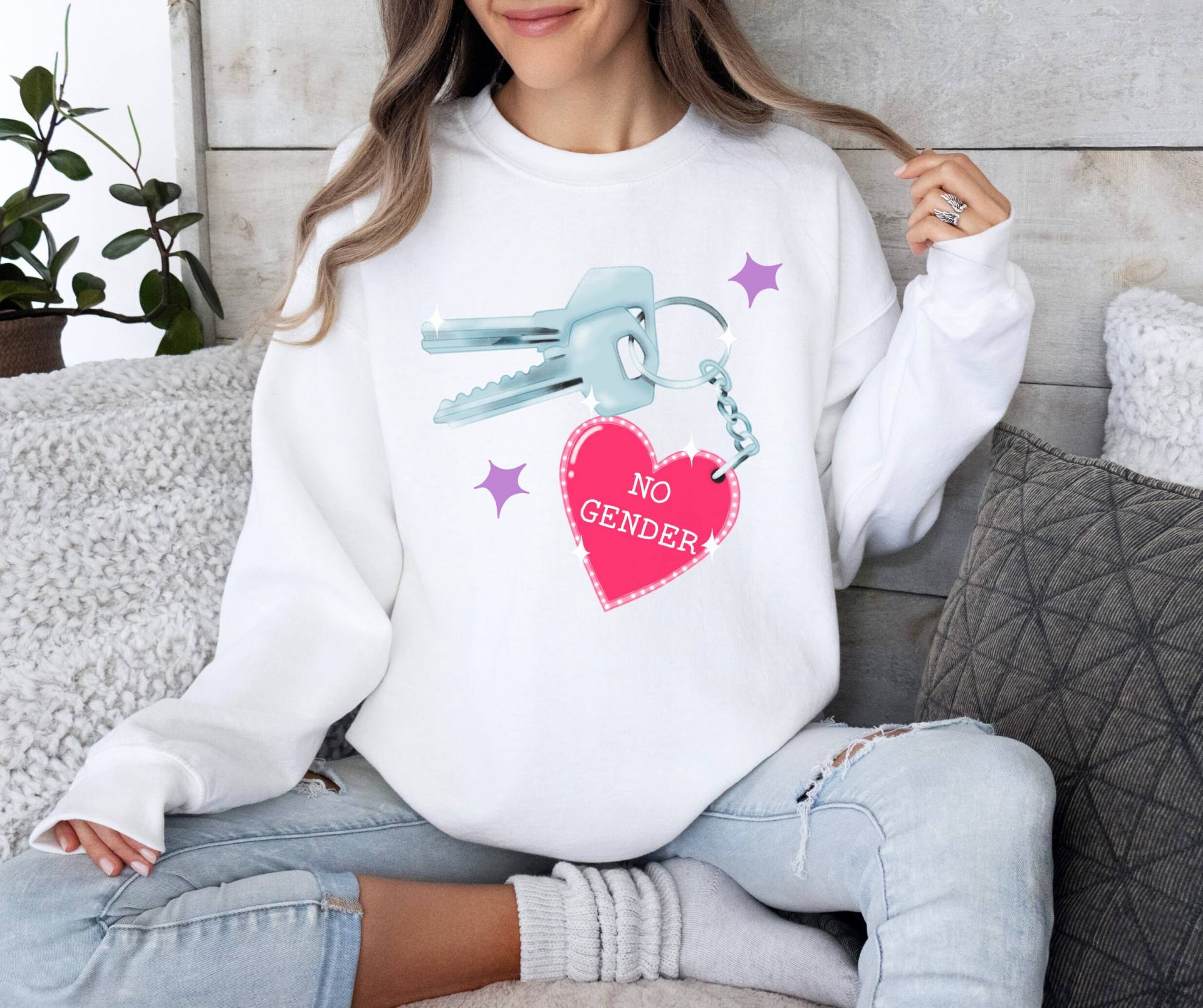 Sweater | Valentines Day Gift Valentine For Her Him Lgbtq Love Gift von RelleFromTheBlog