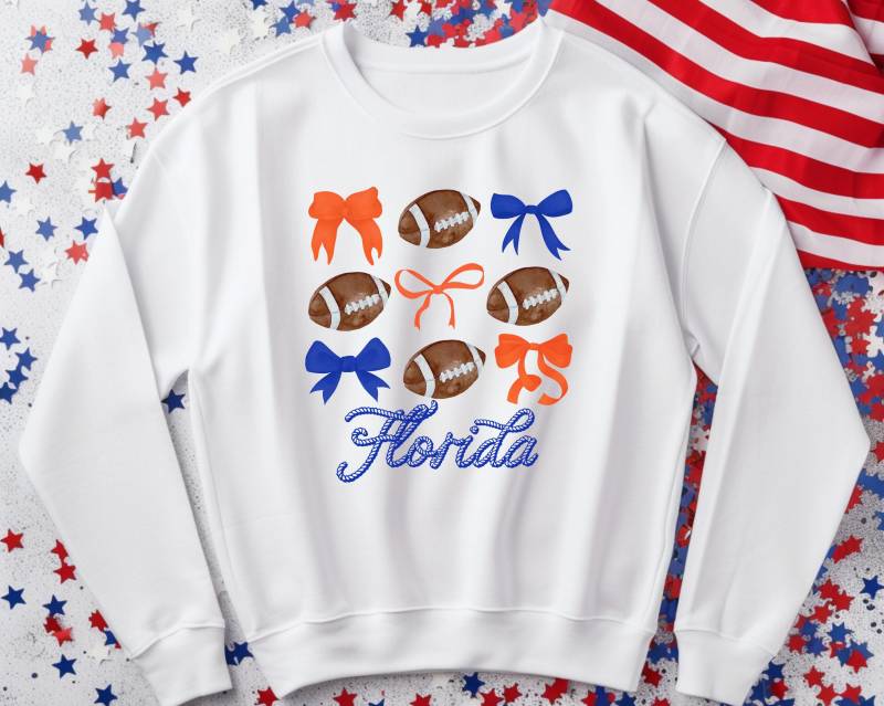 Touchdown Florida Sweatshirt Unisex, Usa Sweatshirt, Trendy Patriotic America Retro von RelleFromTheBlog