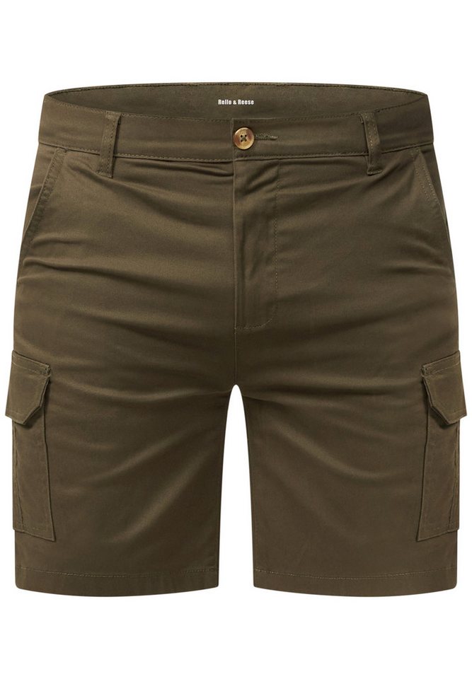 Rello & Reese Cargoshorts mit Cargotaschen & Stretchanteil Herren Kurze Hose Jeans Shorts Bermuda Regular-Fit von Rello & Reese