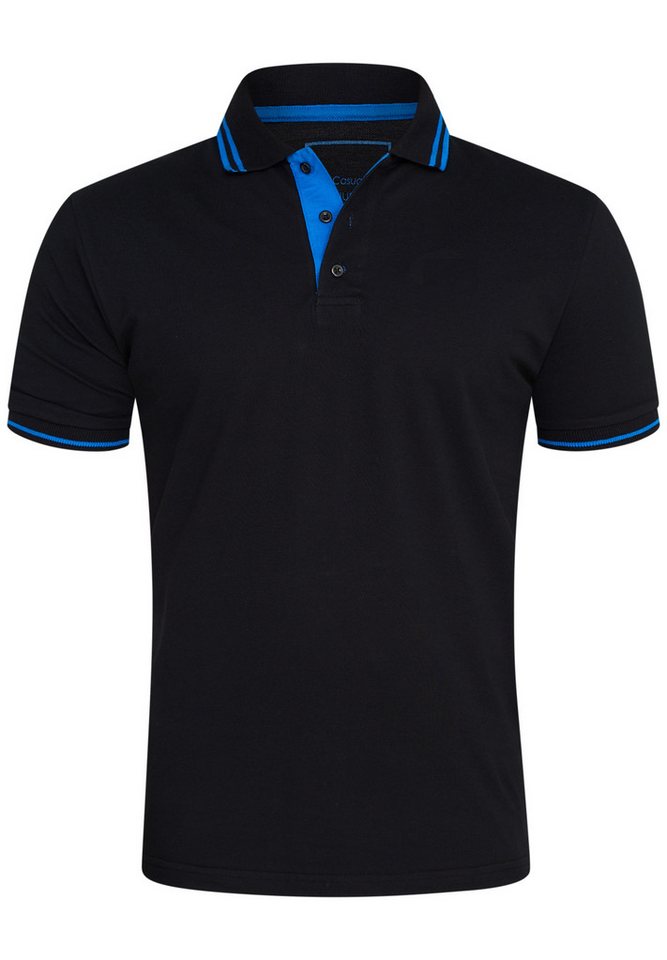 Rello & Reese Poloshirt RRCOLIMA Herren Kurzarm Polo-Hemd T-Shirt in Piqué-Qualität von Rello & Reese