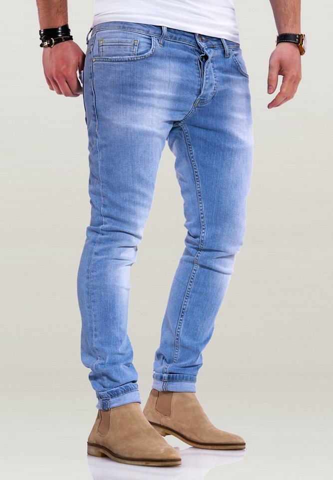 Rello & Reese Slim-fit-Jeans R&RELY Stone-Washed von Rello & Reese