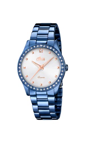 RELOJ Lotus 18254/A - Damen - Blau - Stahl - 34 mm, blau, armband von Lotus