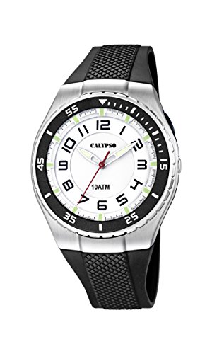 Calypso Uhr Für Herren K6063/3 Street Style Multi Silikon Case SchwarzSilikon Band Calypso Uhr Für Herren K6063/3 Street Style Multi Silikon Case SchwarzSilikon Band von Relojes Calypso