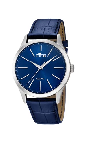 Lotus HerrenArmbanduhr Analog Quarz Leder 15961/A von Relojes Lotus