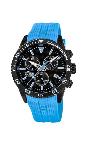 Lotus HerrenArmbanduhr Chronograph Quarz Plastik 18672/6 von LOTUS