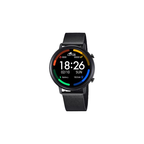 Lotus Herren Digital Smartwatch Uhr mit Edelstahl Armband 50043/1 von Lotus