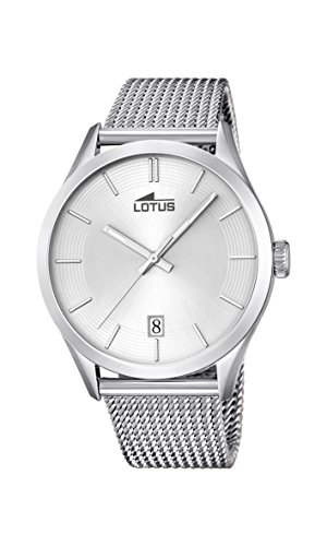 Lotus Uhr Für Herren 18108/1 Minimalist Silber Edelstahl Case SilberEdelstahl Band von Relojes Lotus