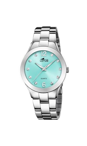 Relojes Lotus Damen Analog Quarz Uhr mit Edelstahl Armband 18884/4 von Relojes Lotus