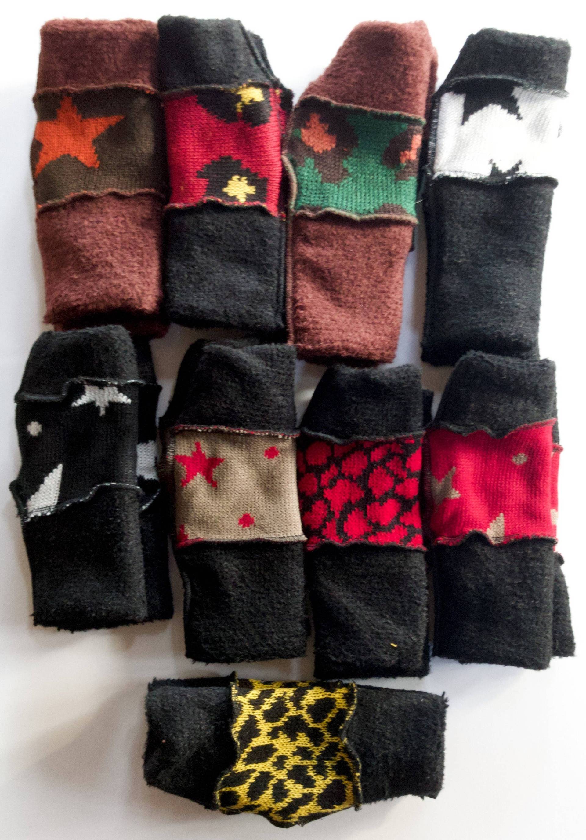 stricken Weich Texting Fingerlose Armstiger Handschuhe in Der Wahl Farben Free Shipping Usa Mainland von RelovedFabrics