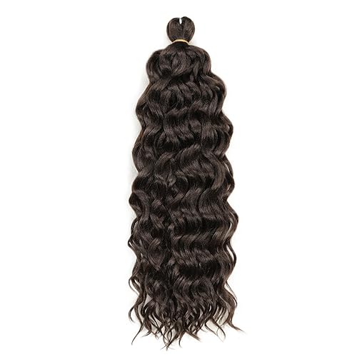 18-Zoll-Deep-Twist-Curl-Rolle für Damen für Haarverlängerungen, Pferdeschwanz-Wellenhaar (18 Zoll 90 g #4) von Remanbo